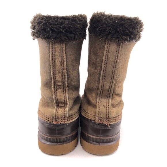 Sorel Brown Leather Waterproof Winter Snow Boots 8 main image 13